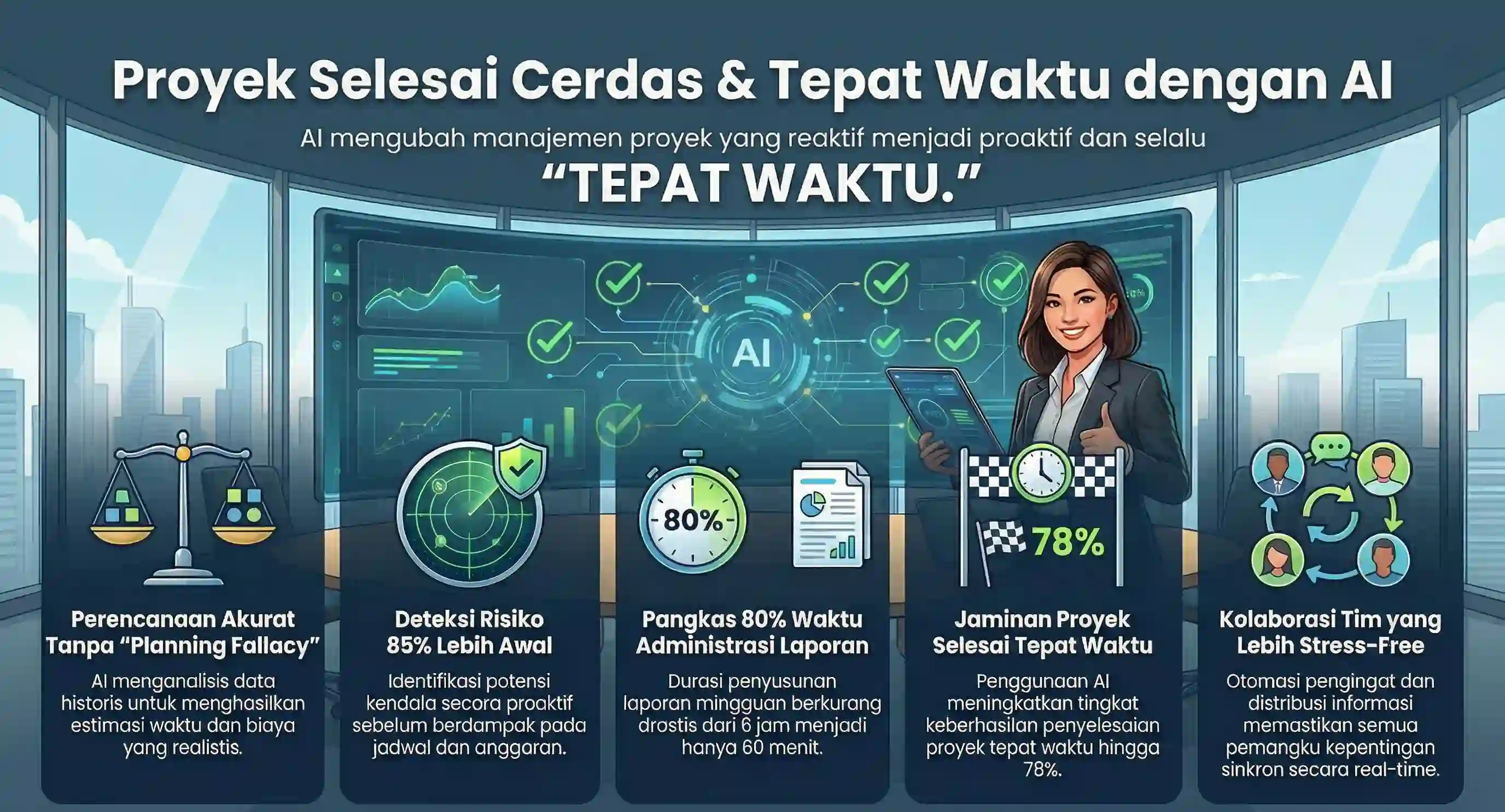 Pelatihan AI untuk Manajemen Proyek
